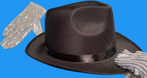Cappello fedora nero set - cappello, 2