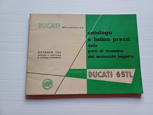 Ducati 1956 catalogo - tl,