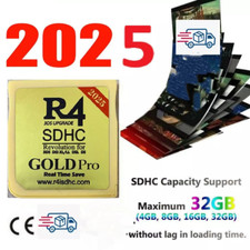 R4 Gold Pro 2025 SDHC para