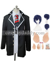 Costume cosplay esorcista blu Rin Okumura set completo