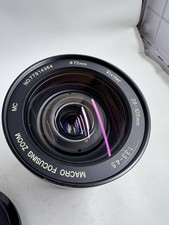 Zoom messa a fuoco macro