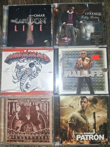 Lot reggaeton cds wisin y - 6,
