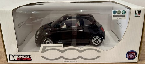 Fiat 500 2007 black mondo - 500,