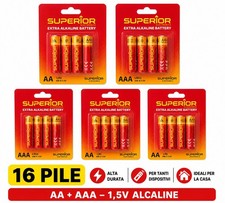 Batterie AA AAA 16 Pile