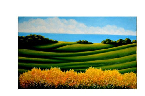 Quadro dipinto olio - quadro,