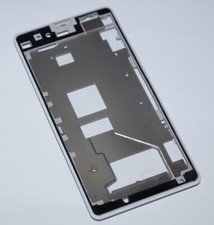 Sony Xperia Z1 Compact D5503 cornice display front cover LCD frame bianco