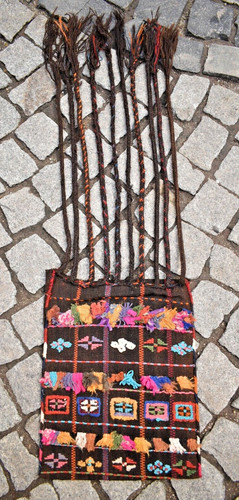 Borsa kilim curda vintage - curda, 12''