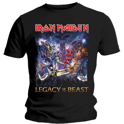 Maglietta iron maiden - iron,