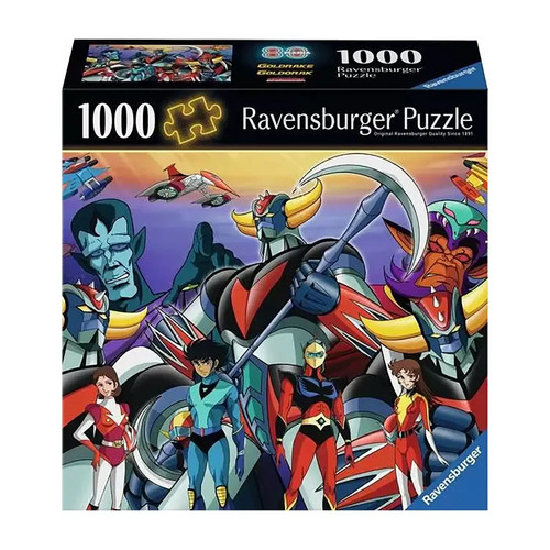 Puzzle 1000 pezzi - pezzi, goldrake