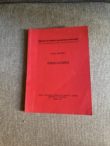 Paolo martino abracadabra - martino,