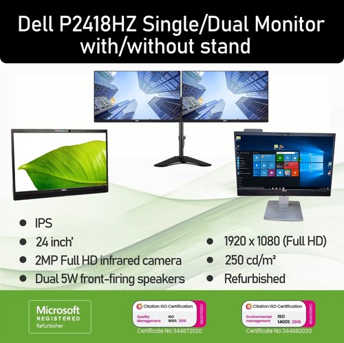 Monitor dell tft - monitor, 24"