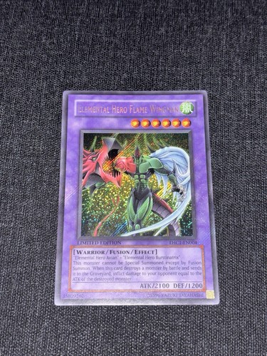 Yugioh elemental hero flame - yugioh,