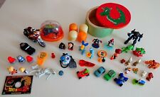 Vari personaggi Kinder e altri + scatola in legno