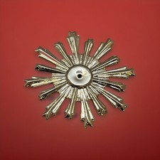 Raggiera Metallo Bagno Oro 5 Cm Bambino aureola 