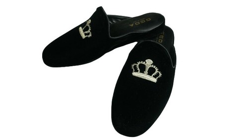 Pantofole uomo velluto geda - in,
