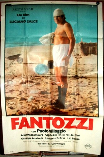 Paolo villaggio poster - poster, film