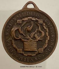 OPERA NAZIONALE DELLO SCALDARANCIO MILANO MEDAGLIA 1a GUERRA MONDIALE 1915.1918