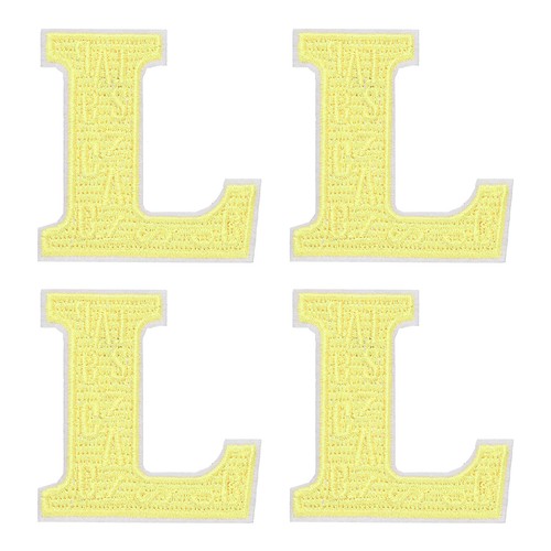 Pcs initial letters iron - 4,