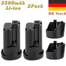 2x10.8V 3500mAh Al litio Batteria Per Bosch GSR GDR GOP GWI GSA GOS 10.8 V-LI