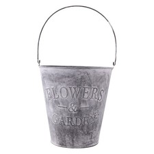  Secchio Da Giardino Fiore Ferro Contenitori Disposizione Floreale Fiori