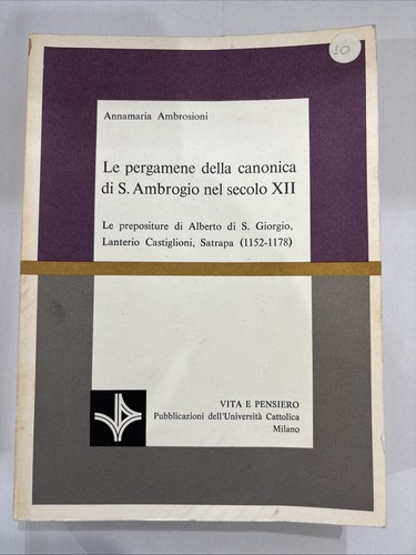 Pergamene della canonica di - le,