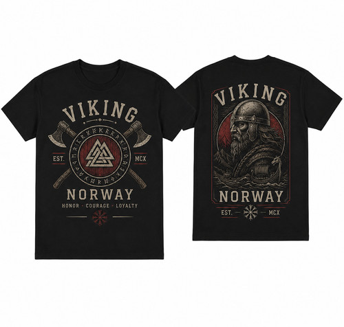 Shirt norvegese vichinga - t-shirt,