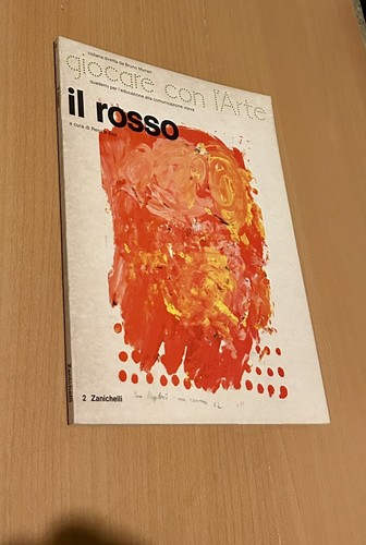 Bruno munari rosso - bruno,