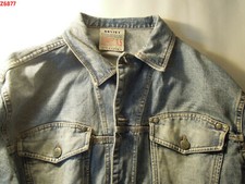 GIACCA IN JEANS UOMO SOVIET N5 CCCP ORIGINALE ANNI '80 PANINARI VINTAGE