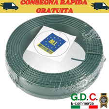 100 METRI FILO PLASTIFICATO, DIAMETRO: 1,8mm 2,8mm 3,1mm. Tensione Legatura Rete