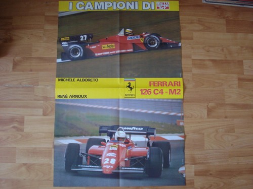 Poster anno 1984 ferrari - -,