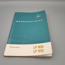 Manuale uso e manutenzione Mercedes Benz LP 1620 / LP 1920 " 1963 1964 "
