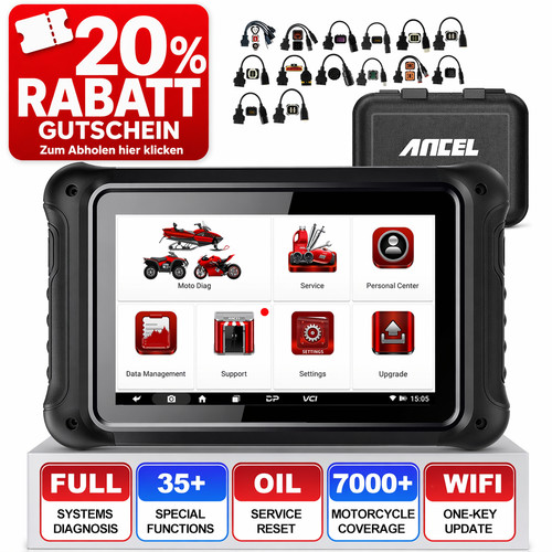 Ancel mt700 moto professionale - ancel,
