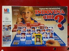 Indovina chi? MB Gioco tavola quasi completo visi misteriosi jack vintage