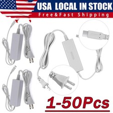 Alimentatore AC Caricabatteria Adattatore Cavo Caricatore per Nintendo Wii U GamePad Lotto