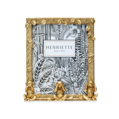 Cornice scimmiette oro - oro, 26x29