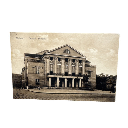 Cartolina postale weimar - postale,