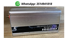 INVERTER 1000W WATT 12V 220V TRASFORMATORE AUTO BARCA CAMPER PRESA USB CAMPEGGIO