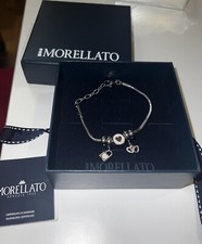 BRACCIALE MORELLATO PARI AL NUOVO, IN ACCIAIO COLLEZIONE DROPS.
