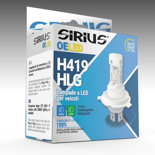 Kit lampade led - led, h4/h19