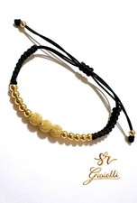 Bracciale Stoffa e Sfere in