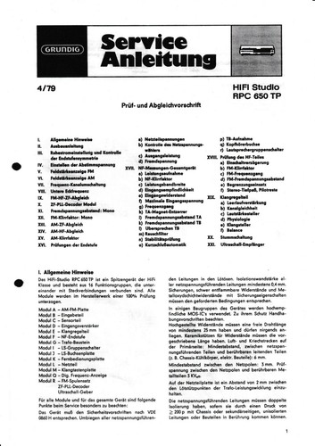 Manuale servizio - servizio,