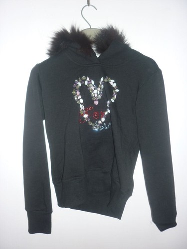 Maglia felpa cuore brillantini - maglia,