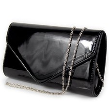 Pochette vernice nera