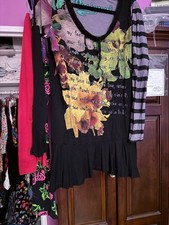 Desigual Artistic Text Print