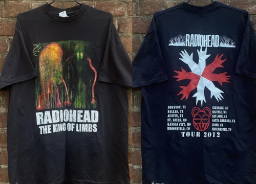 Shirt radiohead the - t-shirt, king
