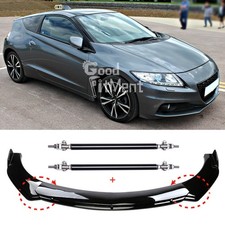 Spoiler anteriore nero lucido