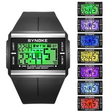 Orologio luminoso colorato