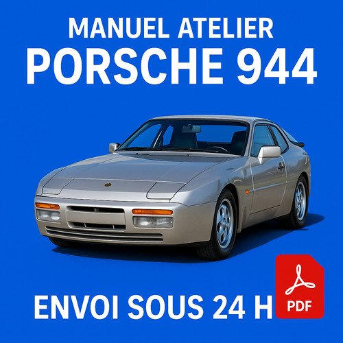 Manuel atelier porsche 944 - manuel,