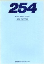 SPERRY*NEW HOLLAND " 254 RANGHINATORE-VOLTAFIENO " 