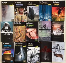 15 romans JO NESBO livre lot
